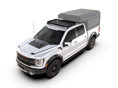 Ford F-150 Super Crew (2009-Current) Cab Over Camper Slimline II Roof Rack Kit / Low Profile - Front Runner