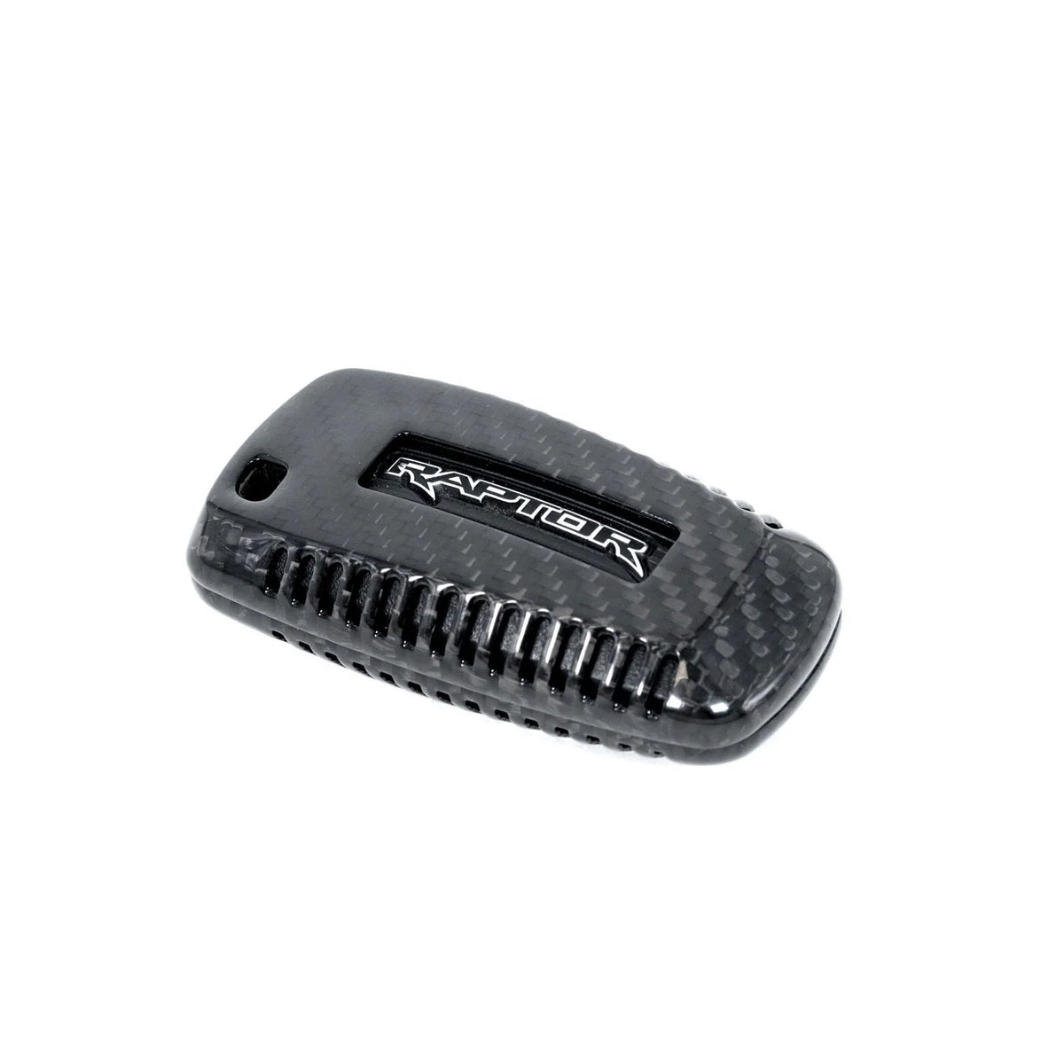 Carbon Fibre Key Case on the Next Gen Ford Ranger Raptor, rear three-quarter view