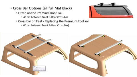 Cross Bar for Premium Rack with Venture CanopyCanopiesNXG