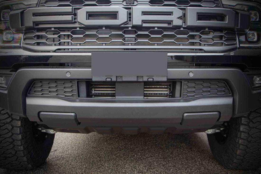 Custom Raptor Coated Ford Ranger Raptor Front Bumper Piece & Bash Plate (Next Gen 2022+)Underbody ProtectionNXG
