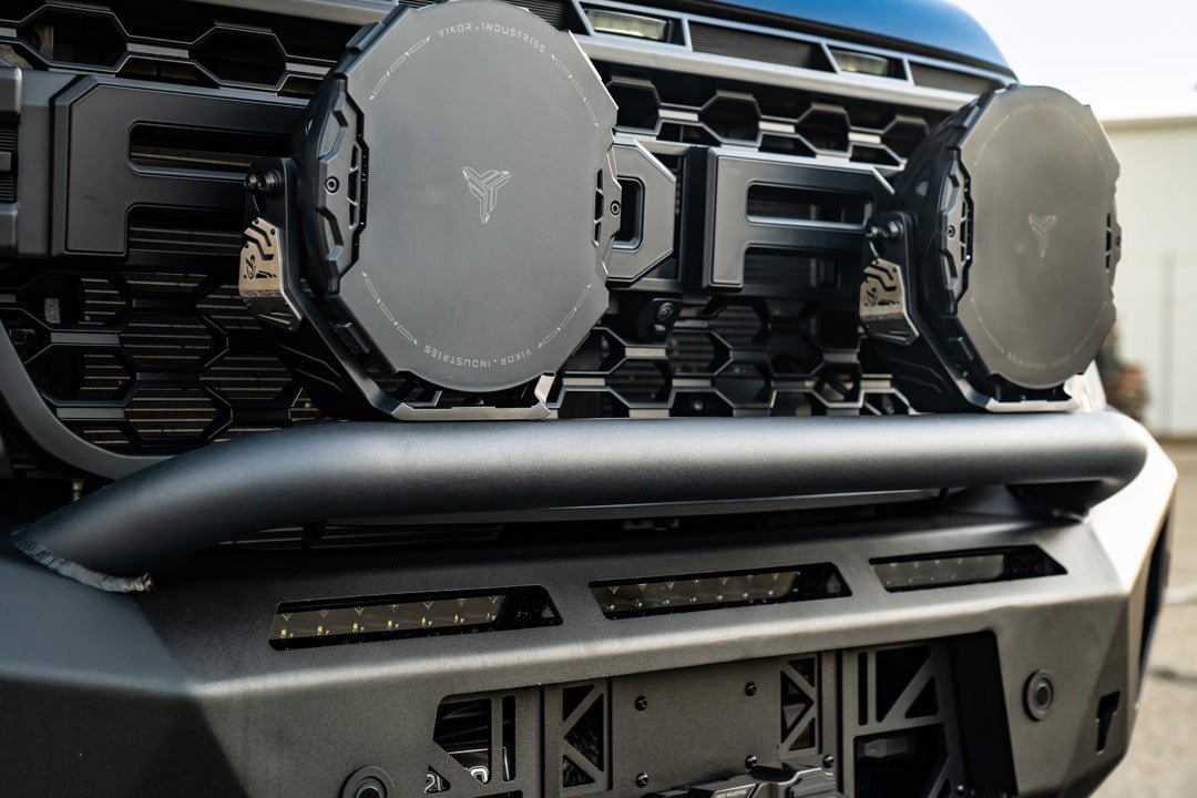 Diablo Pre-Runner Bull Bar on the Next Gen Ford Ranger, finish detail