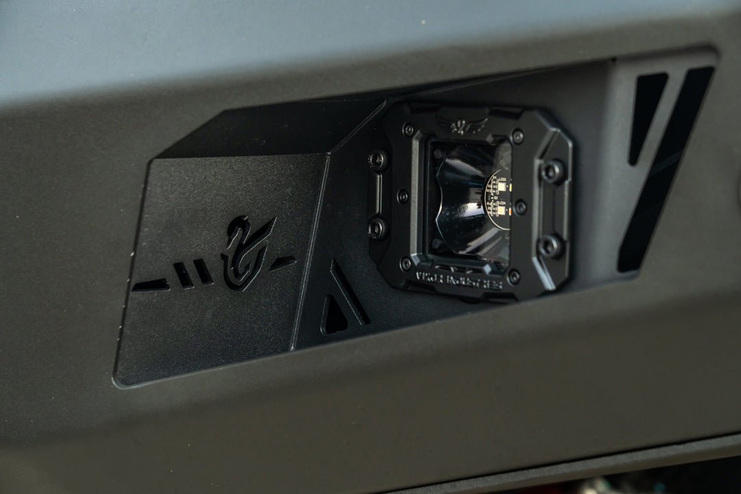 Diablo Pre-Runner Bull Bar on the Next Gen Ford Ranger, angled view