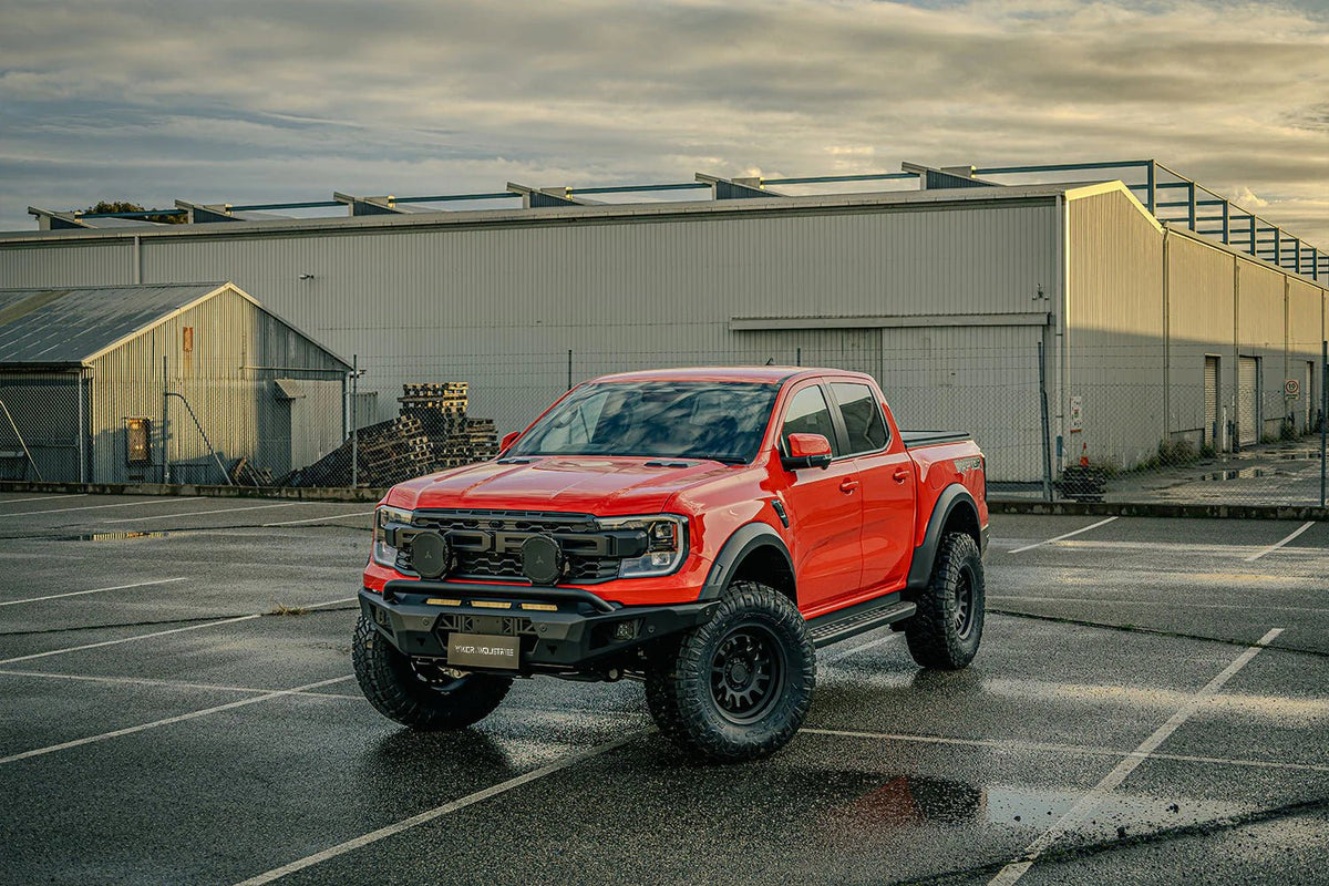Diablo Pre-Runner Bull Bar on the Next Gen Ford Ranger Raptor, side view