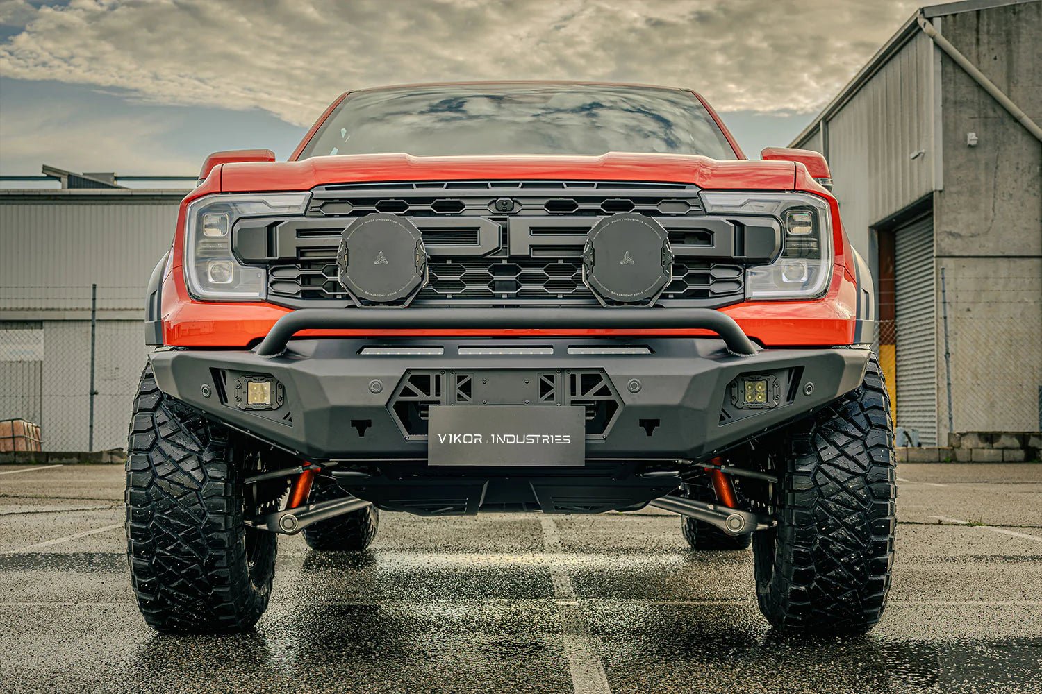 VIKOR INDUSTRIES Next Gen Ford Ranger Raptor Bull Bar (Pre-Runner)