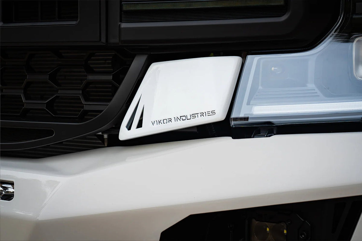 Diablo Bull Bar (No Loop) on the Next Gen Ford Ranger, mounting detail