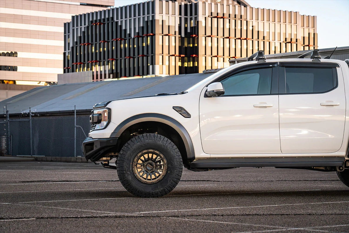 Diablo Bull Bar (No Loop) on the Next Gen Ford Ranger Raptor, finish detail