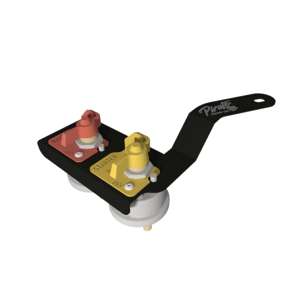 Double Pole Isolator Bracket on the Next Gen Ford Ranger & Everest, side view