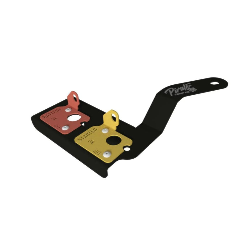 Pirate Double Pole Isolator Bracket fitted to a Next Gen Ford Ranger & Everest (2022+)