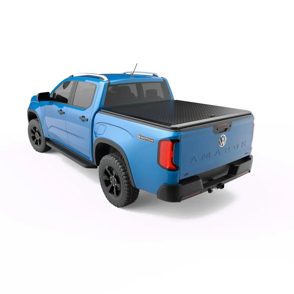 Aluminium Load Shield on the Volkswagen Amarok NF, mounting detail