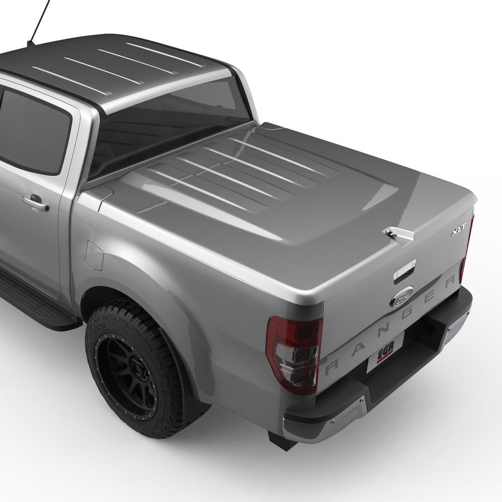 1 Piece Hard Lid on the Ford Ranger PX3, top view