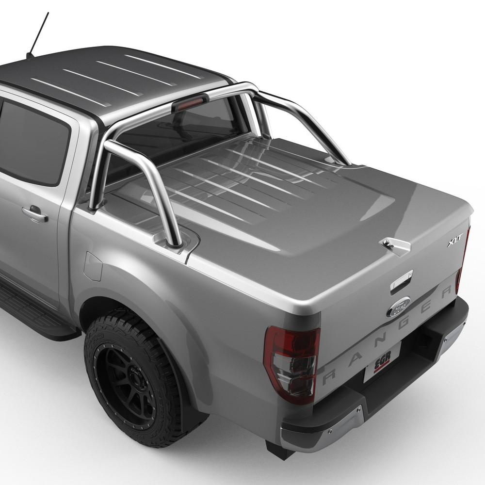 3 Piece Hard Lid on the Ford Ranger PX3, mounting detail