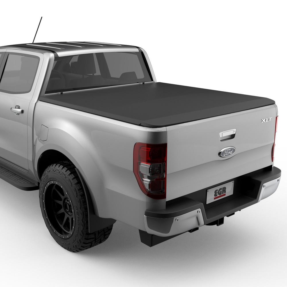 Soft Tonneau Cover (No Sports Bar) on the Ford Ranger PX3, mounting detail