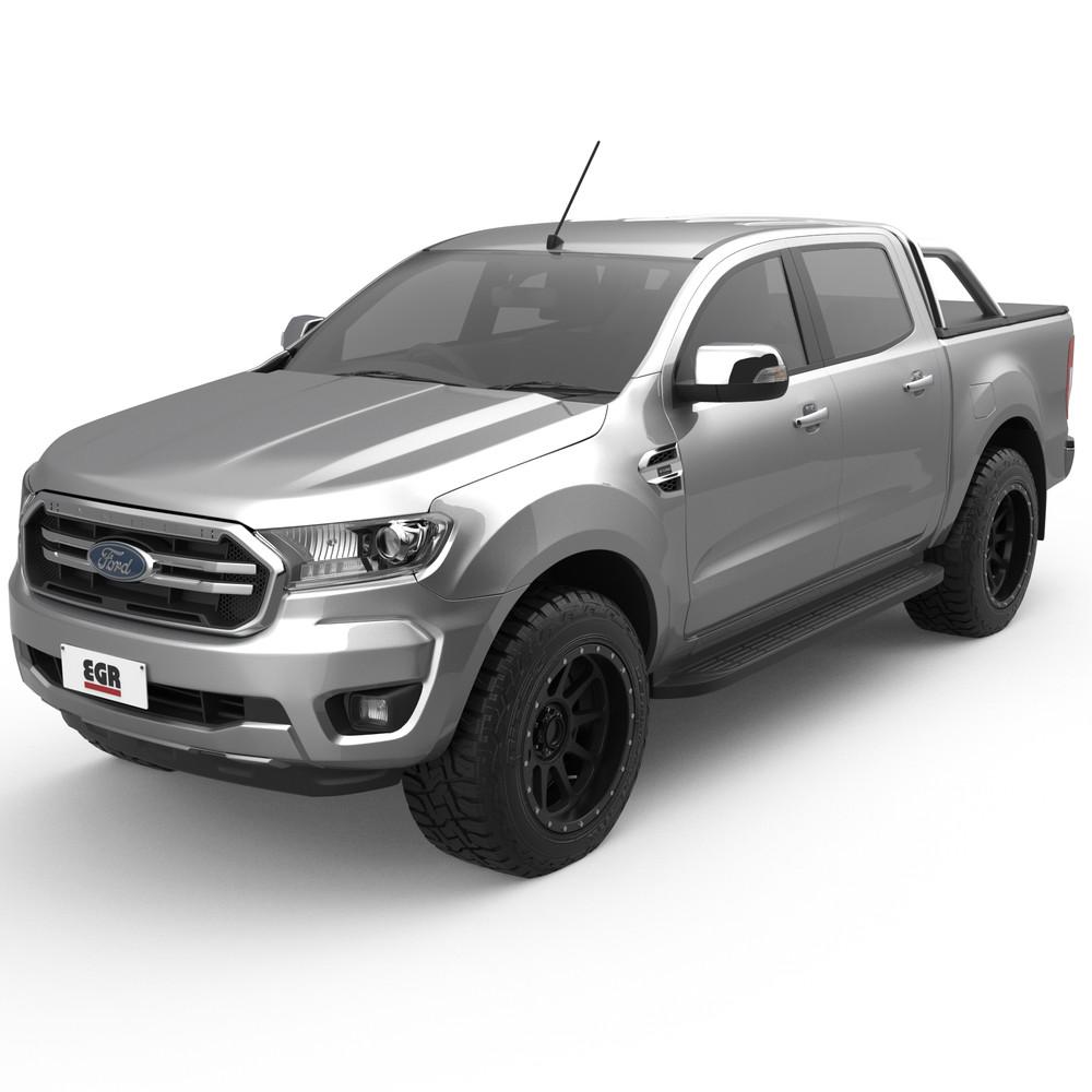 Soft Tonneau Cover (Suits Sports Bars) on the Ford Ranger PX3, close-up detail