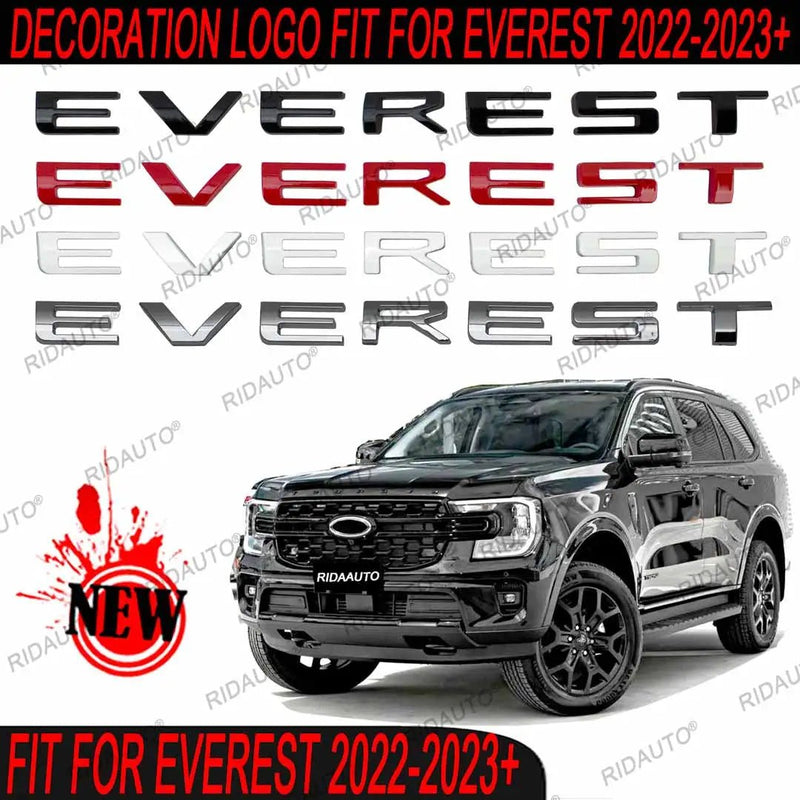NXG EVEREST 3D Lettering fitted to a Next Gen Ford Everest (2022-Current)