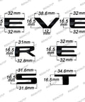 "EVEREST" 3D Lettering to suit Next Gen Everest (Bonnet or Rear Door)NXG