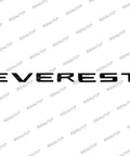 "EVEREST" 3D Lettering to suit Next Gen Everest (Bonnet or Rear Door)NXG