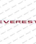 "EVEREST" 3D Lettering to suit Next Gen Everest (Bonnet or Rear Door)NXG