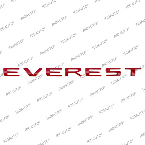 "EVEREST" 3D Lettering to suit Next Gen Everest (Bonnet or Rear Door)NXG