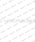 "EVEREST" 3D Lettering to suit Next Gen Everest (Bonnet or Rear Door)NXG