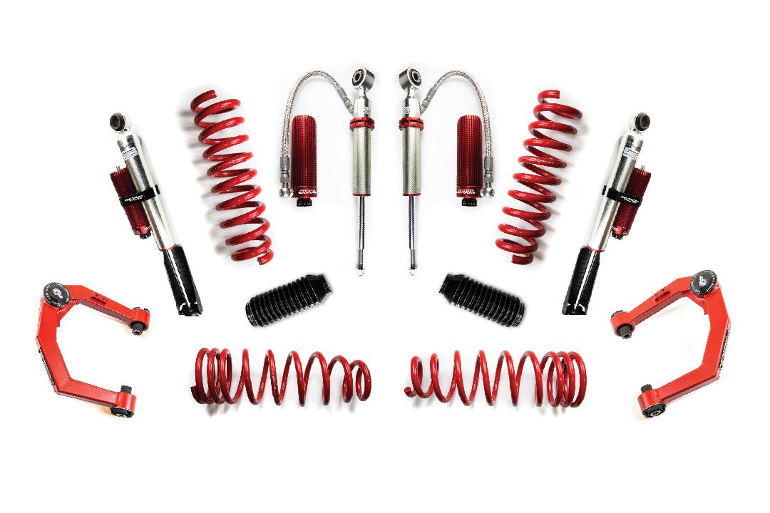 Ford Everest Lift Kit - UA1/UA2 (Remote Reservoir 8-Step Adjustable) - Stage 3SuspensionNXG