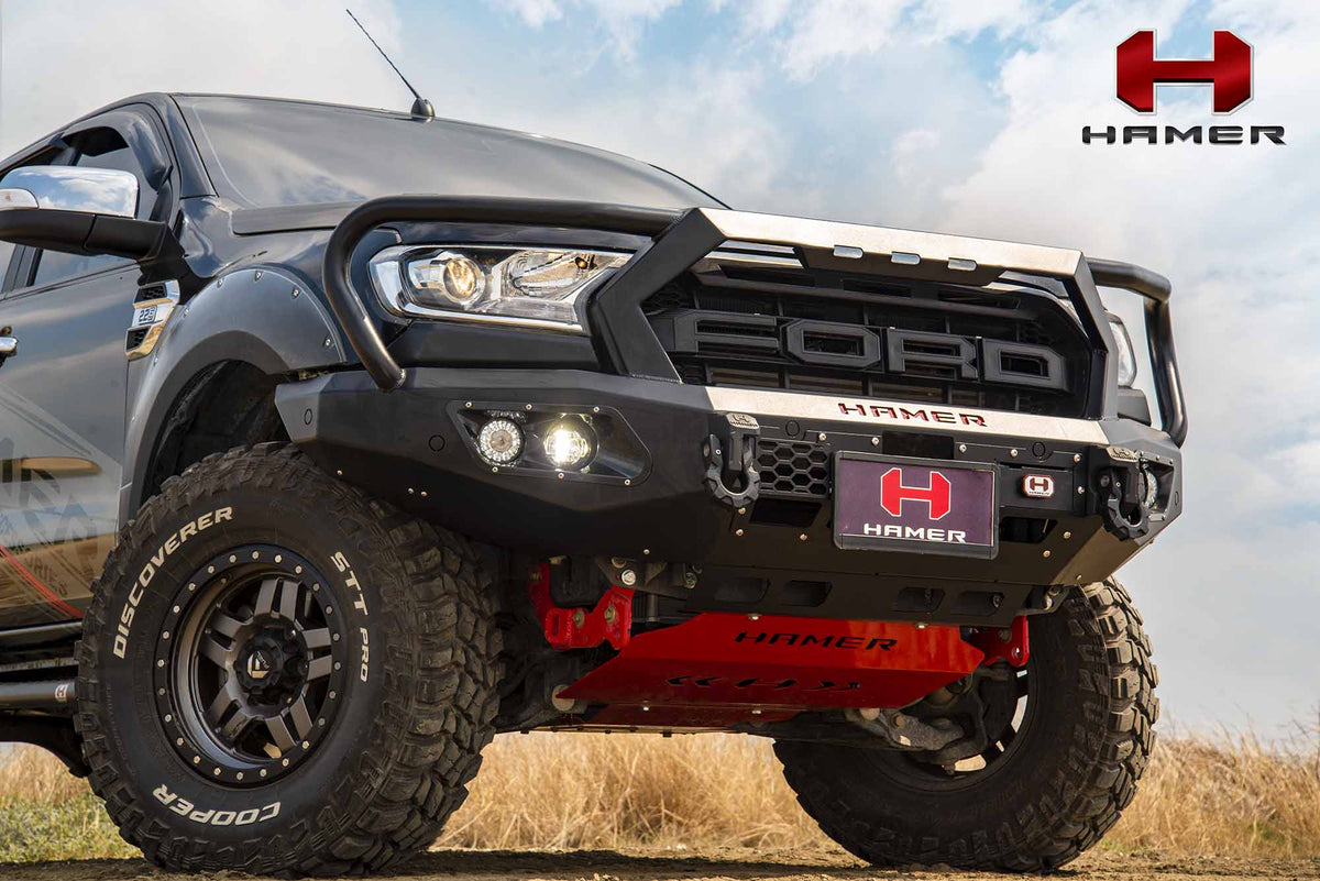 King Series Plus Bull Bar on the Ford Ranger PX2/PX3, view 13