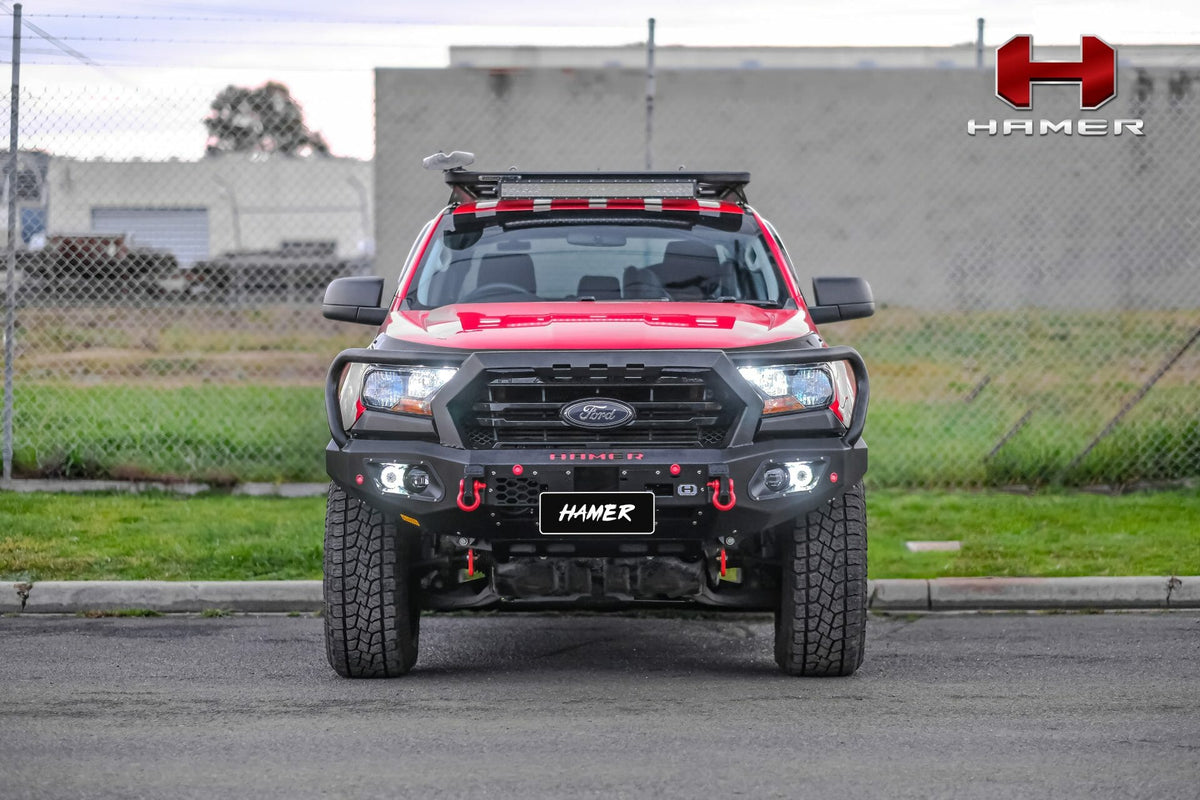 King Series Plus Bull Bar on the Ford Ranger PX2/PX3, view 19