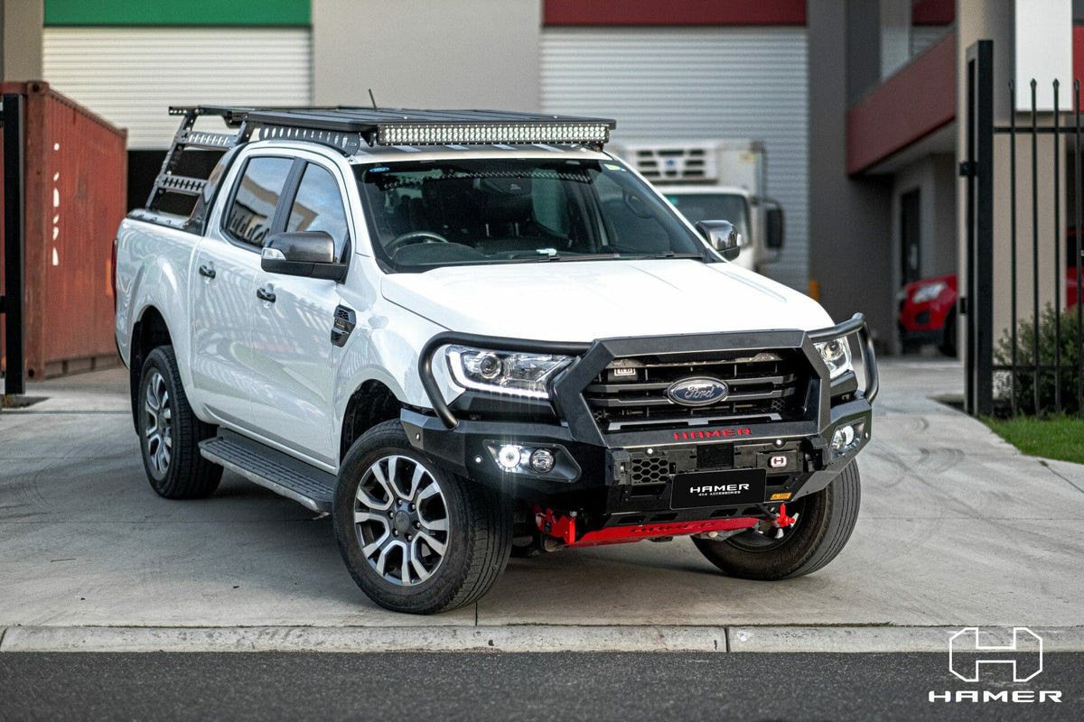 Hamer 4x4 King Series Plus Bull Bar fitted to a Ford Ranger PX2/PX3 (2015-2022)