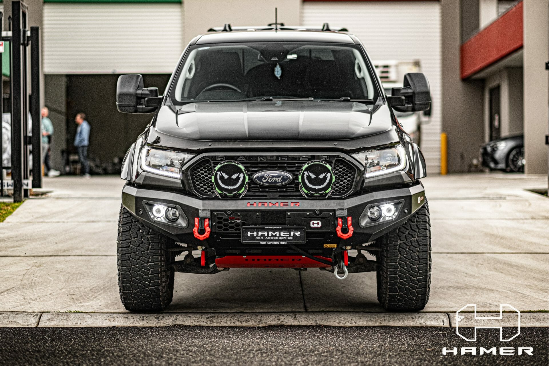 FORD RANGER BULL BAR (HAMER KING SERIES) - PX2, PX3Bull BarNXG