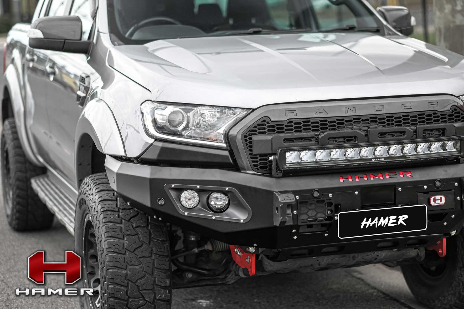 FORD RANGER BULL BAR (HAMER KING SERIES) - PX2, PX3Bull BarNXG