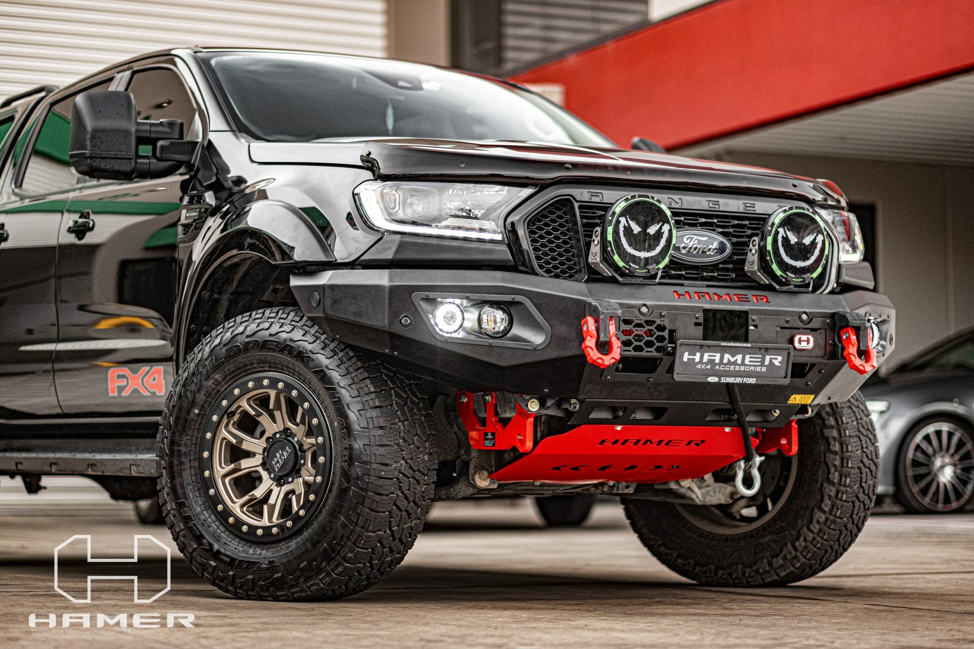FORD RANGER BULL BAR (HAMER KING SERIES) - PX2, PX3 – NXG