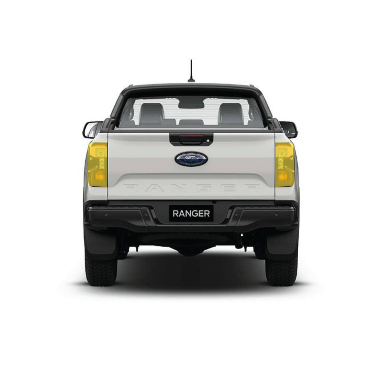 Tail Light PPF Kit on the Next Gen Ford Ranger, Raptor & Everest, side view