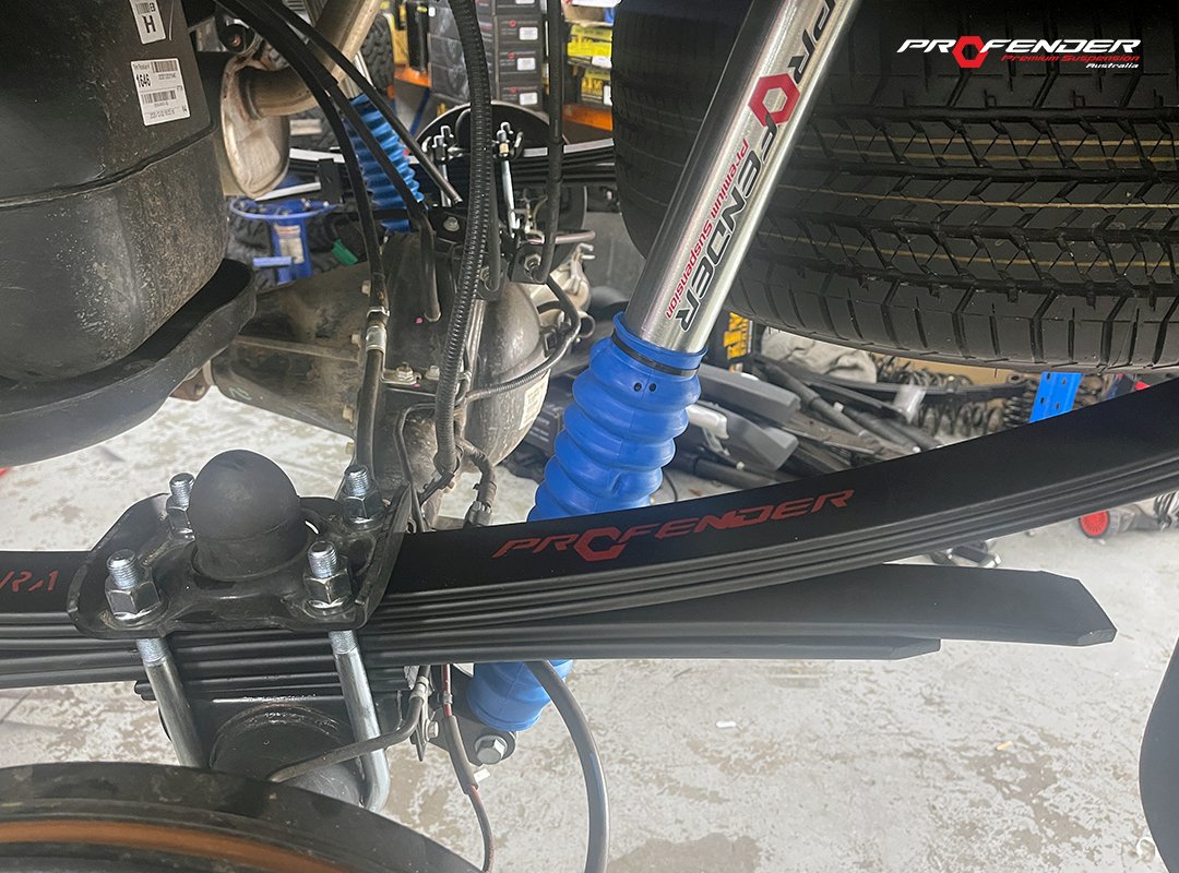 Profender Leaf Springs, Pair fitted to a Ford Ranger PX1/PX2/PX3 (2011-2022)