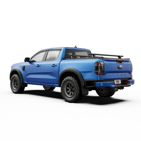 EGR RollTrac Crossbar Kit installed across ute tub