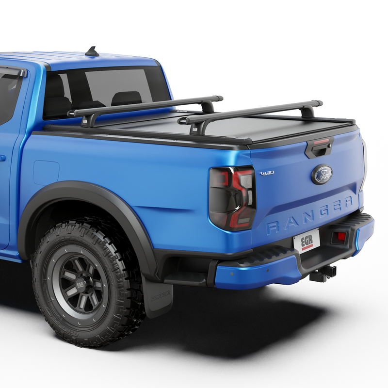 EGR RollTrac Crossbar Kit mounted on RollTrac side rails