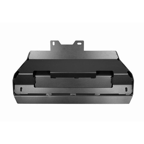 Rear face of the VIKOR alloy bash plate