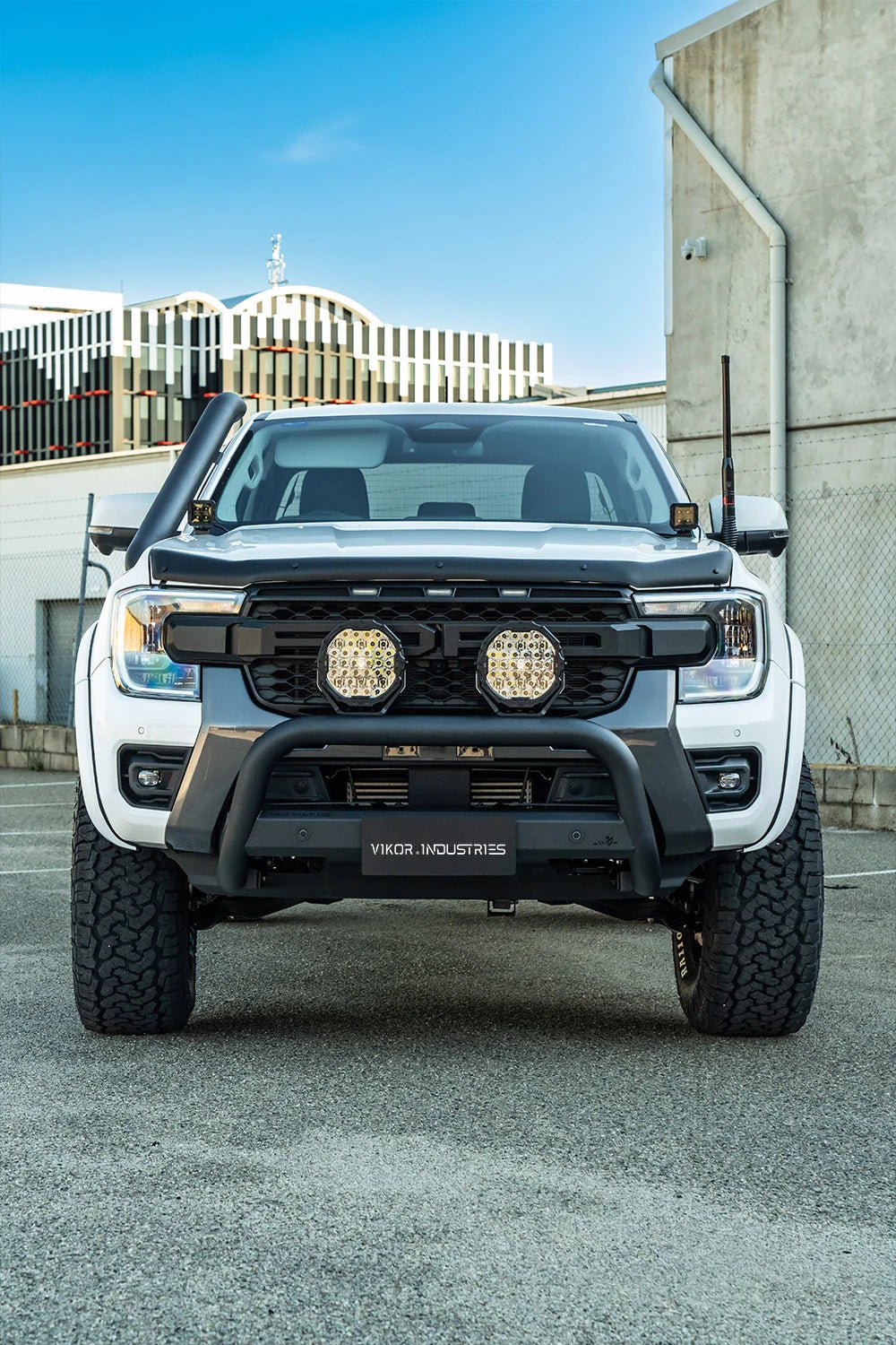 VIKOR Nudge Bar fitted to a Next Gen Ford Ranger & Everest (2022-Current)