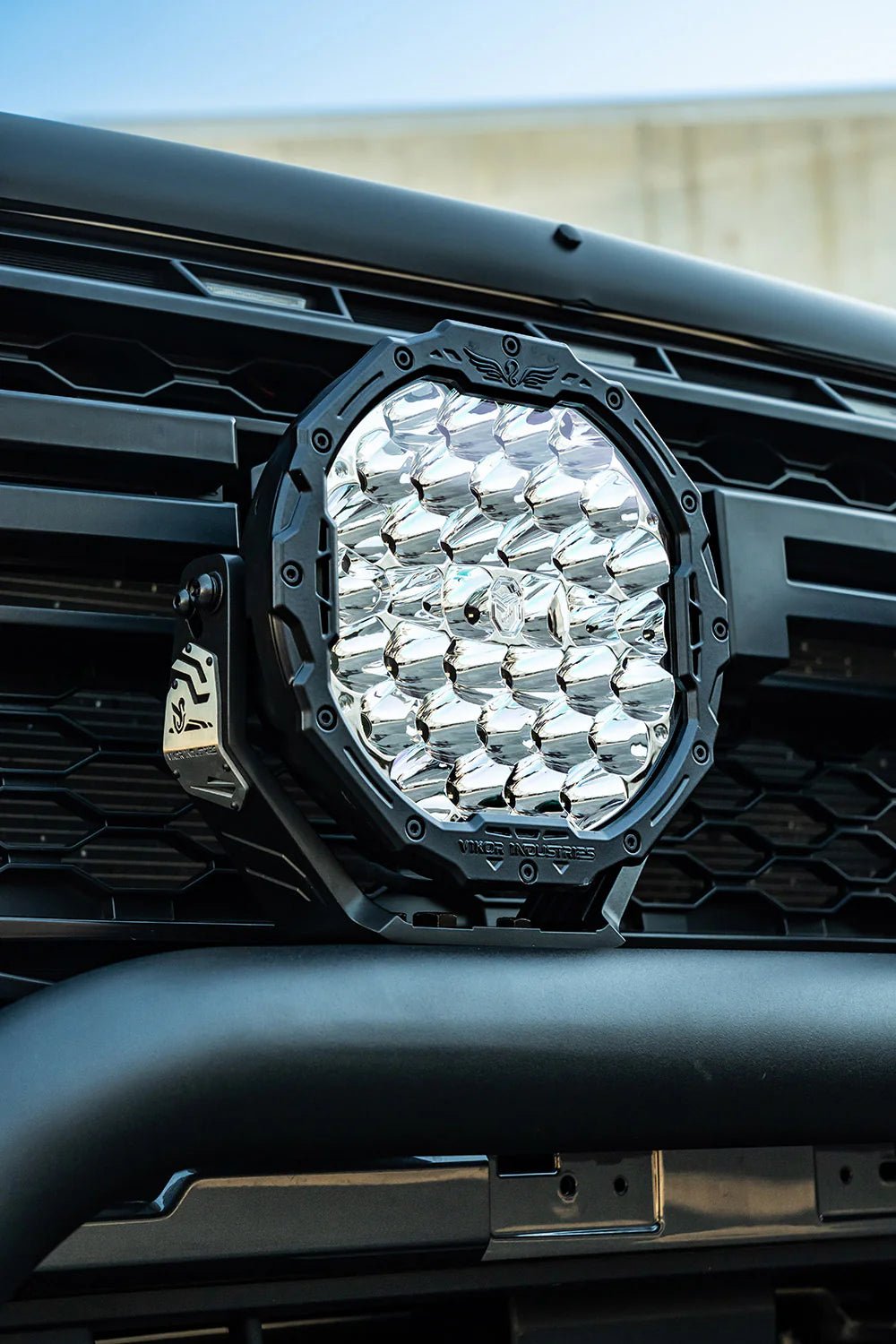 Nudge Bar on the Next Gen Ford Ranger & Everest, side view