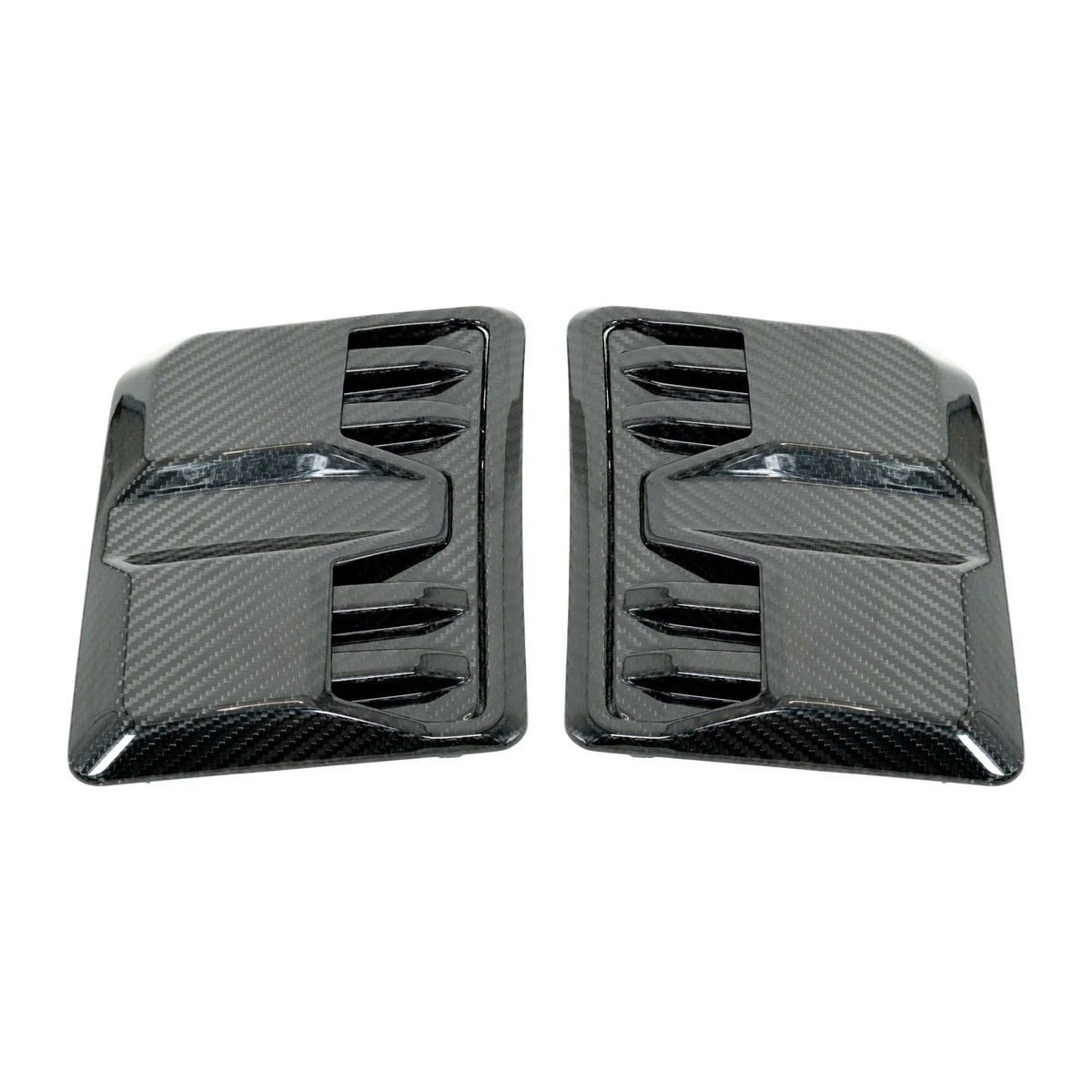 Carbon Fibre Trim Pack on the Next Gen Ford Ranger Raptor, rear three-quarter view