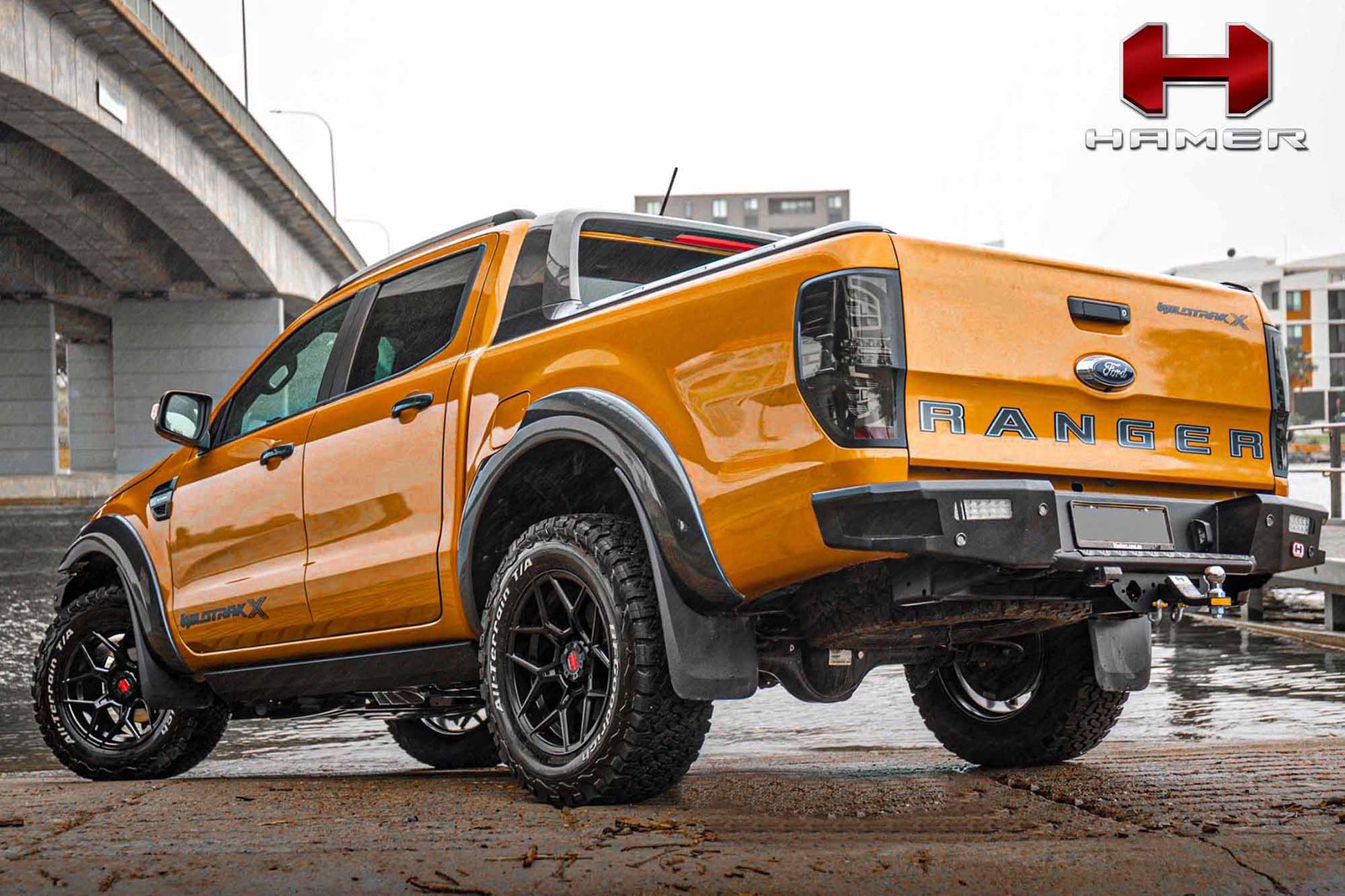 FORD RANGER REAR BAR - PX2, PX3