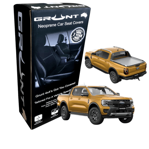 Ford Ranger Seat Covers (Next Gen 2022+) – Custom Fit Neoprene ProtectionInteriorNXG