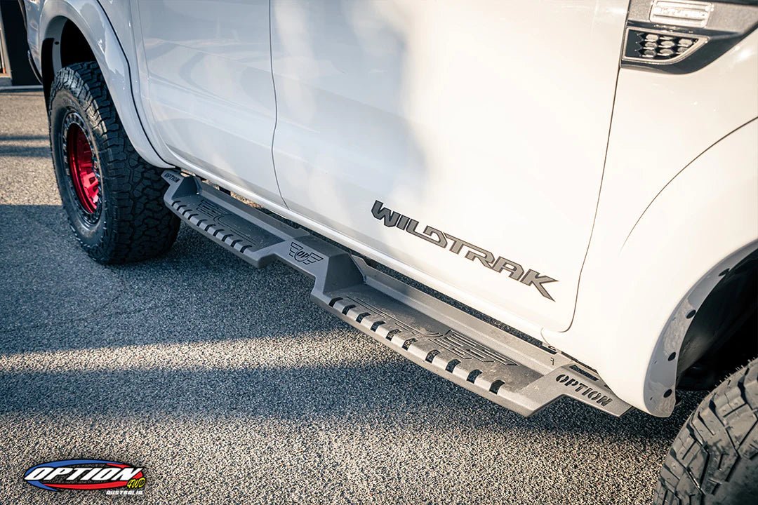 NEXT GEN FORD RANGER SIDE STEPS - OPTION 4WD