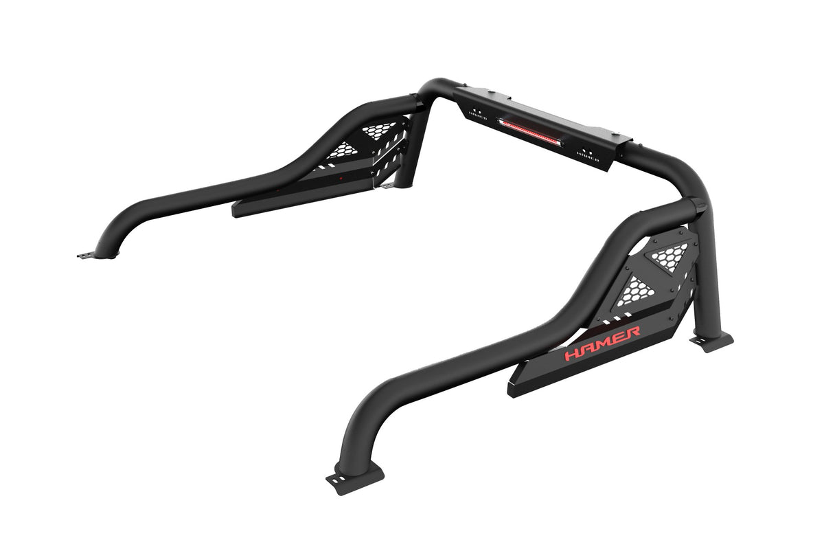 Ford Ranger Raptor Rally Bar FORD RANGER SPORTS BAR - HAMER TITANIUM (MY22+ RANGER / RAPTOR)