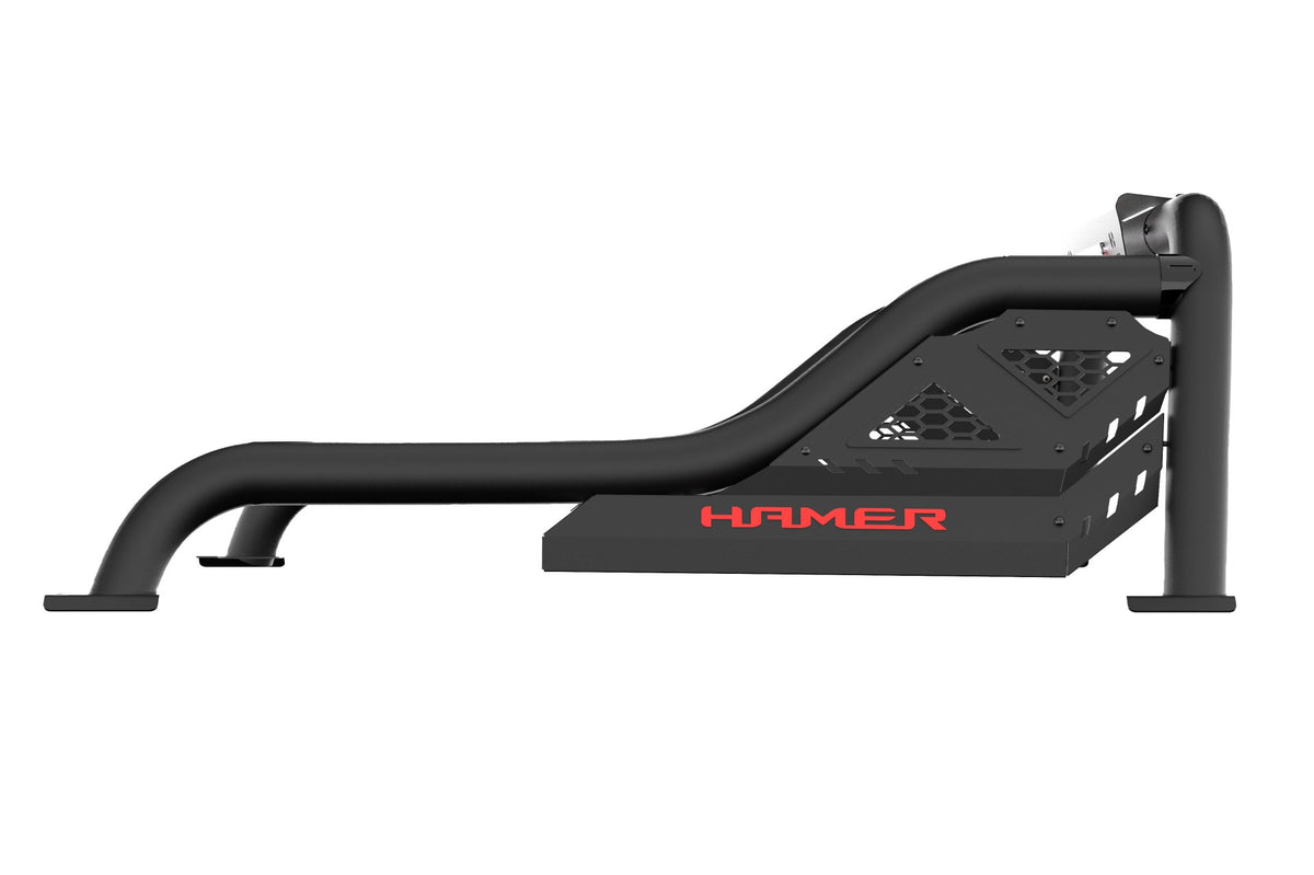 Titanium Sports Bar on the Next Gen Ford Ranger & Raptor, fitted on the vehicle