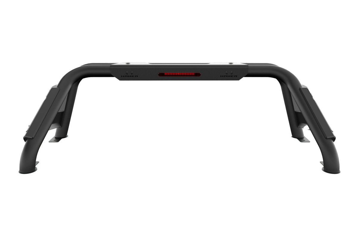 Hector Series Sports Bar on the Ford Ranger PX2/PX3, rear three-quarter view