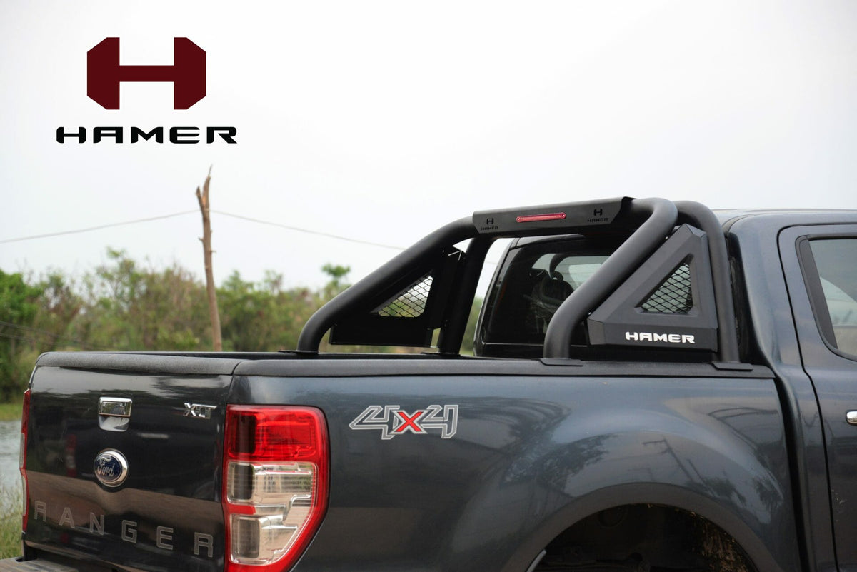 Knight Series Sports Bar on the Ford Ranger PX2/PX3, close-up detail