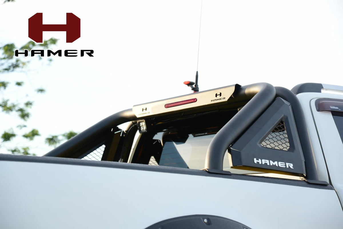 Knight Series Sports Bar on the Ford Ranger PX2/PX3, side view