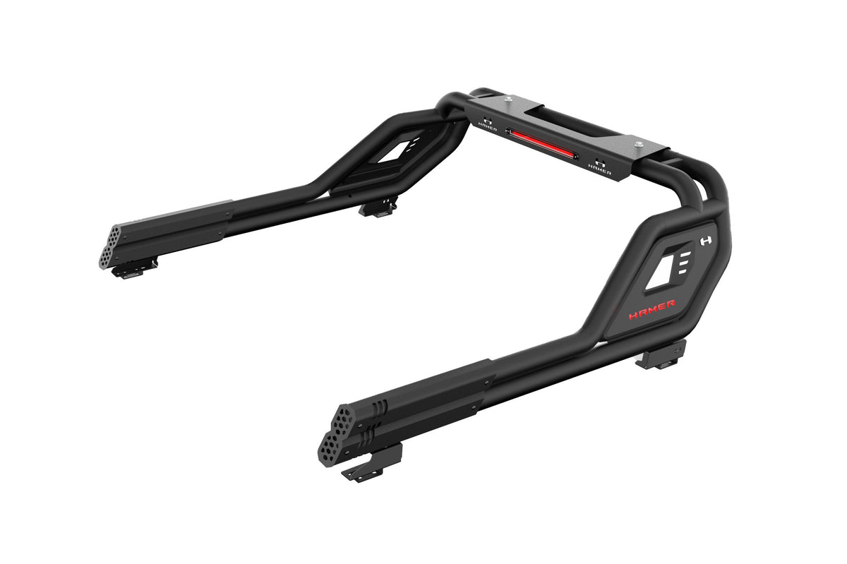 Night Fury Sports Bar on the Ford Ranger PX2/PX3, finish detail