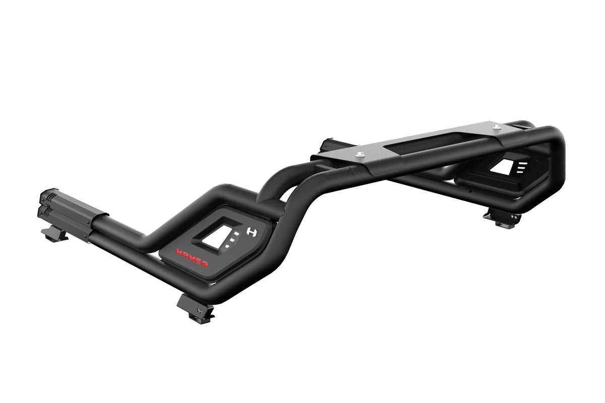 Night Fury Sports Bar on the Ford Ranger PX2/PX3, angled view
