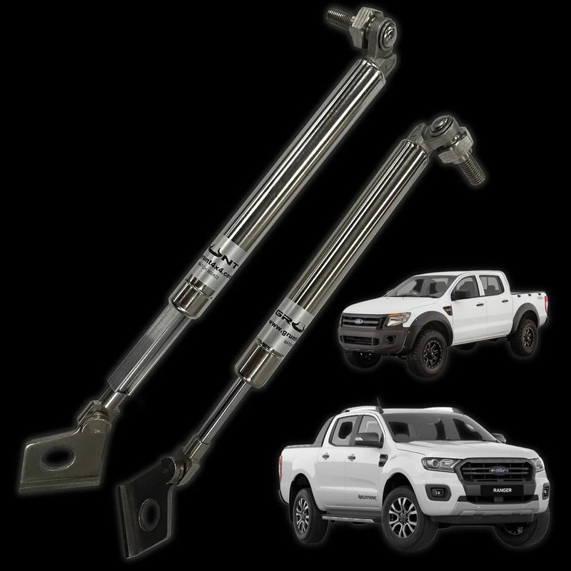 Grunt 4x4 Tailgate Strut Assist fitted to a Ford Ranger PX1/PX2/PX3 (2011-2022)