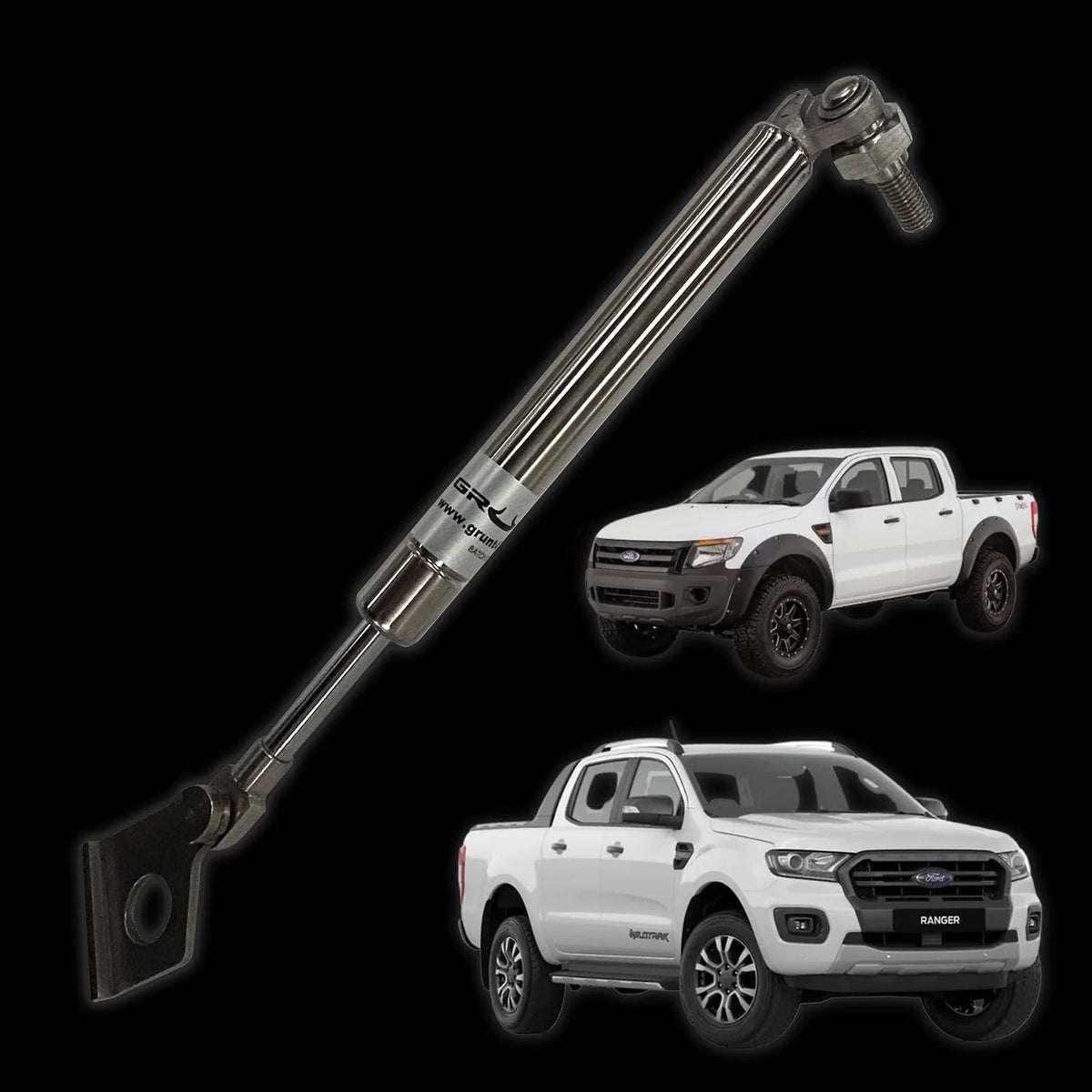 Tailgate Strut Assist on the Ford Ranger PX1/PX2/PX3, side view
